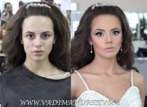 wedding photo - 25 Unglaubliche Makeup Transformationen