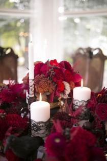 wedding photo - Centerpieces And Tables: Weddings