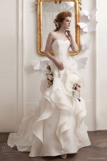 wedding photo - ❀ Бу Розовый Свадебное платье Bootique II ❀