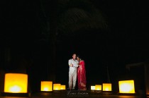 wedding photo - Manjuli + Greg - Princess Riviera Maya Wedding - Luckiephotography-1