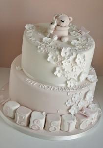 wedding photo - Christening Cake