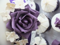 wedding photo - Purple Rose