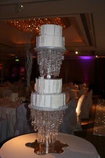 wedding photo - Lustre gâteau de mariage