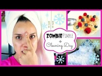wedding photo - Zombie Pimple + Cleaning Day ❄ #diydecember Day 20