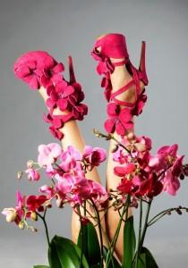 wedding photo - Spring Wedding Orchid Shoe By Jan Jansen S/S Collection 