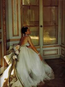 wedding photo - Gorgeous white wedding dress by Christian Dior