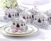 wedding photo - Details zu Enchanted Carriage Fairytale Wedding Bridal Shower Favor Boxen 24/pk