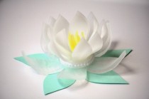 wedding photo - 10 Lotus Blossom Soaps - Wedding Favors - Bridal Shower - Unique Gifts - New