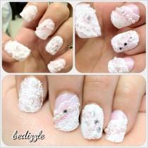 Wedding Nail Designs #4 - Weddbook