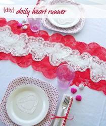 wedding photo - Hi Sugarplum!: {Valentine's Day} Paper Heart Runner