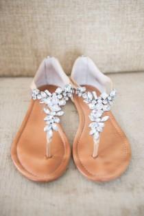 wedding photo - Crystal Wedding Sandal