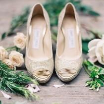 wedding photo - Bridal Shoe
