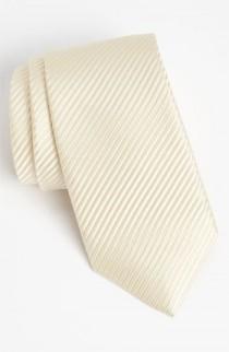David Donahue Woven Silk Tie wedding photo - David Donahue Woven Silk Tie