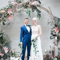 Ruffled wedding photo - Ruffled