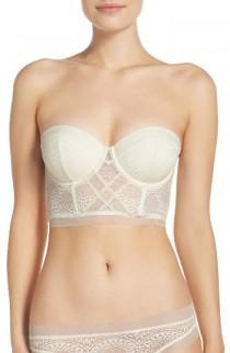Calvin Klein Endless Strapless Longline Underwire Bra wedding photo - Calvin Klein Endless Strapless Longline Underwire Bra