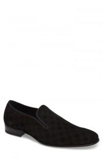 wedding photo - Mezlan Gustave Textured Venetian Loafer (Men) 