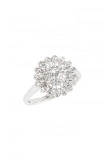 Kwiat Vintage Flower Diamond Ring wedding photo - Kwiat Vintage Flower Diamond Ring
