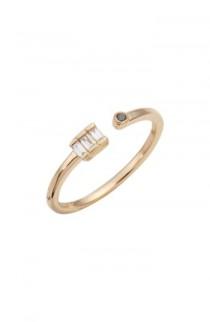 Dana Rebecca Designs Sadie Diamond Bypass Ring wedding photo - Dana Rebecca Designs Sadie Diamond Bypass Ring