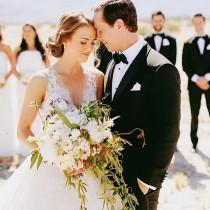 Monique Lhuillier Bride wedding photo - Monique Lhuillier Bride