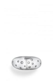 David Yurman Pure Form Ring with Diamonds, 11mm wedding photo - David Yurman Pure Form Ring with Diamonds, 11mm