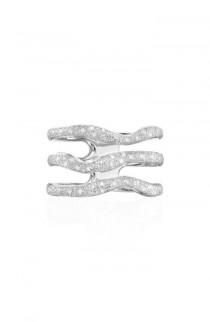 Monica Vinader Riva Triple Wave Diamond Ring wedding photo - Monica Vinader Riva Triple Wave Diamond Ring