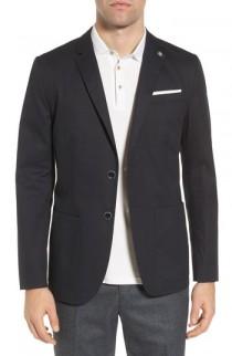Ted Baker London Clifott Trim Fit Stretch Cotton Blazer wedding photo - Ted Baker London Clifott Trim Fit Stretch Cotton Blazer