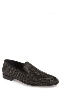 Salvatore Ferragamo Beverly Stud Smoking Slipper wedding photo - Salvatore Ferragamo Beverly Stud Smoking Slipper