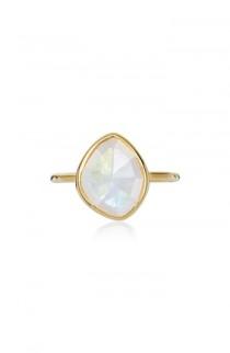 Monica Vinader Siren Small Nugget Stacking Ring wedding photo - Monica Vinader Siren Small Nugget Stacking Ring