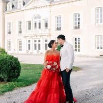 Monique Lhuillier Bride wedding photo - Monique Lhuillier Bride