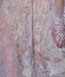 wedding photo - Floral Lace Evening Dress 