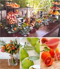 wedding photo - Idées pour le mariage de fruits