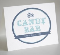 wedding photo - Candy Bar Sign