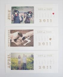 wedding photo - Free Vintage Save The Date Card