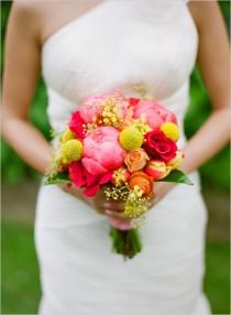 wedding photo - Peony Wedding Flowers