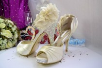 wedding photo - أحذية الزفاف سباركلي