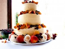 wedding photo - Rustic Wedding Cakes