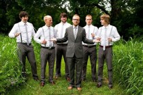 wedding photo - Groomswear-серый костюмы