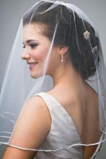 wedding photo - Wunderschöne Hochzeit Hair ♥ Sleek Hochzeit Bun