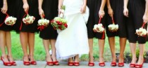 wedding photo - Scarlet цветовых палитр Свадебные