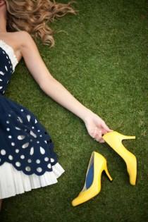 wedding photo -  Sunflower Yellow Wedding Color Palettes