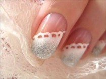 wedding photo -  Bridal Nail Designs ♥ Wedding Nail Art