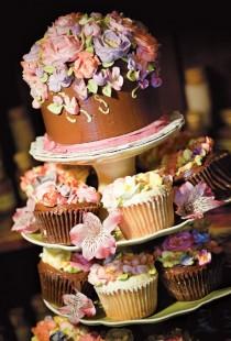 wedding photo - Yummy Cupakes Свадебный ♥ Уникальные свадебные кексы