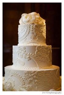 wedding photo -  Fondant Свадебные торты ♥ Свадебный торт Design