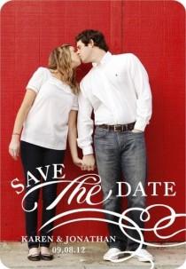 wedding photo - Beautifully Simple Save The Dates