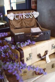 wedding photo - Vintage Wedding Guest Box