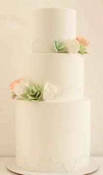 wedding photo - Fondant Свадебные торты Design