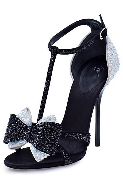 Shoe - Black And White Shining Wedding Shoes #1118790 - Weddbook