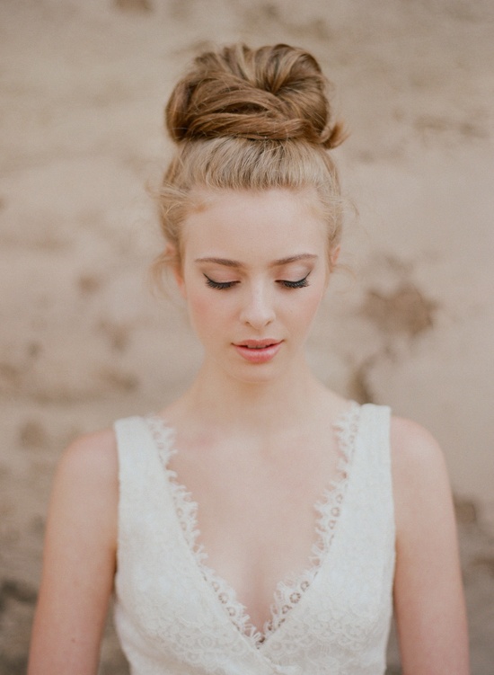 sleek bun hairstyle