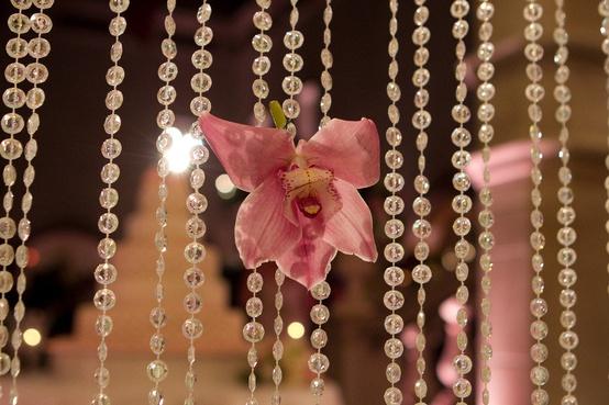 Fairy Wedding - Wedding Decor With Crystals And Orchids #902934 - Weddbook